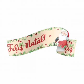 Fita Maxi Encanto do Noel 50mmx50m Barbante