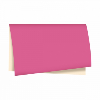 Poli Dupla Face Paper Look 68cmx65cm 25fls Barbante/Pink