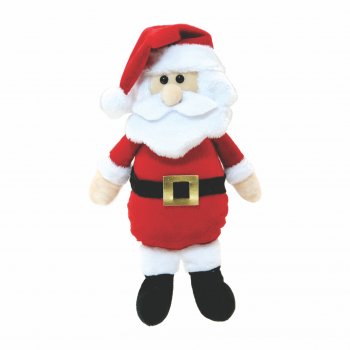 Decorativo Pelúcia Papai Noel 30 cm Vermelho