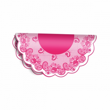 Poli Redondo Novo Mariana 68 50fls Pink