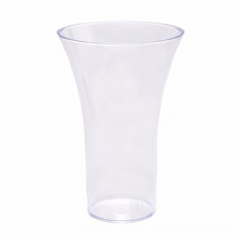 Vaso Acrílico Sillouette 24,5cmx16cmx9cm Unidade Incolor