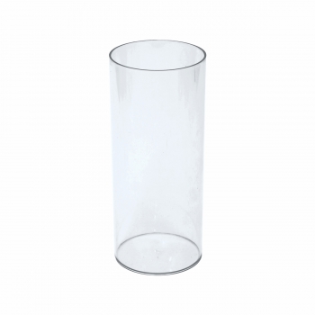 Vaso Acrílico Prestige 25,5cmx12,5cmx11cm Unidade Incolor