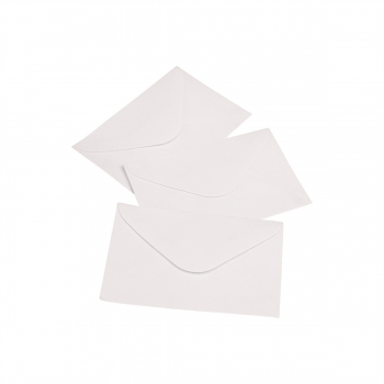 Envelope p/ Cartão 67mmx100m Milheiro Branco