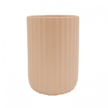 Vaso Dolomita Stripes 13cmx13,5cm 1pç Barbante