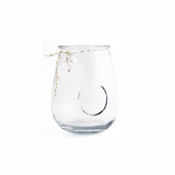 Vaso Vidro Sweet 12,5cmx8cm Incolor