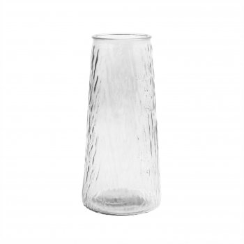 Vaso Vidro Slim 7,6cmx19,5cm Incolor