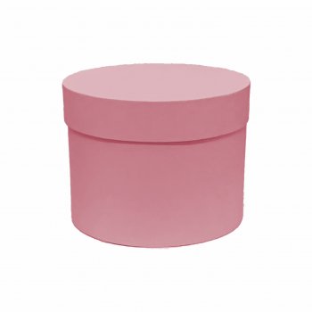 Caixa Rígida Redonda 19,5cmx15cm 1pç Rosé