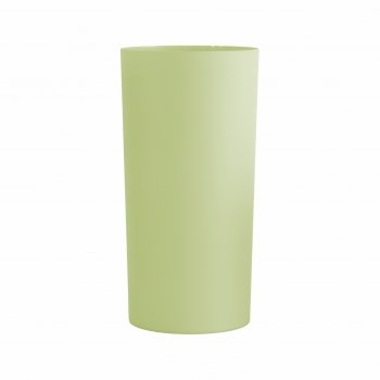 Vaso Acrílico Prestige Mate 25,5cmx12,5cmx11cm 1pc Verde Chá