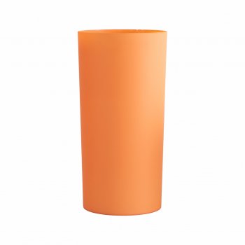 Vaso Acrílico Prestige Mate 25,5cmx12,5cmx11cm 1pc Apricot