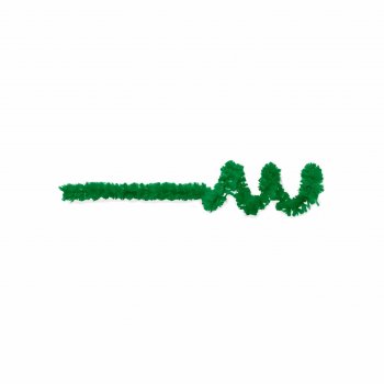 Chenille Sem Brilho 12mmx3m Verde