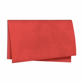 Papel Colmeia Kraft 49cmx49cm 20fls Vermelho