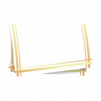 Poli 400 Acetinado Tipo Coreano Soft 58cmx58cm 20fls Branco/Ouro