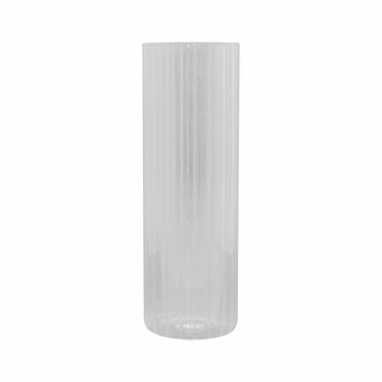 Vaso Vidro Infinity 10cmx10cmx30cm Incolor