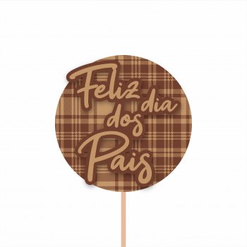 Pick MDF Tradizione 57mmx57mm 1pç Marrom