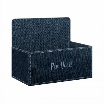 Caixa Display Urban 27,5cmx11,5cmx18,5cm 1pç Azul Marinho
