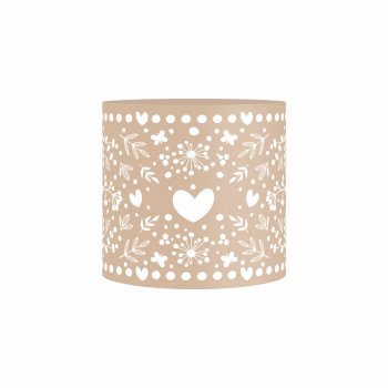 Cachepot Acrílico Encanto Pote 11 Cáqui