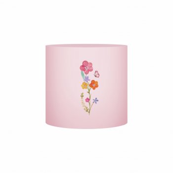 Cachepot Acrílico Frozen Florir Pote 11 Rosa Pétala