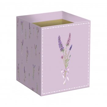 Cachepot Quadrado Lilac 14,5cmx14,5cmx15,5cm 10pc Malva