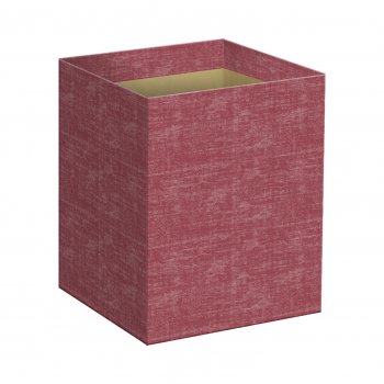 Cachepot Quadrado Mescla 14,5cmx14,5cmx15,5cm 10pc Merlot