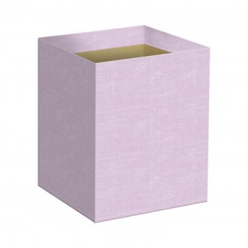 Cachepot Quadrado Mescla 14,5cmx14,5cmx15,5cm 10pc Malva