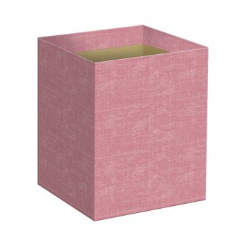 Cachepot Quadrado Mescla 14,5cmx14,5cmx15,5cm 10pc Rosé