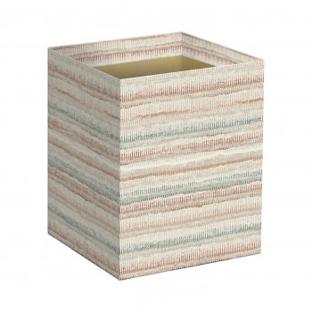 Cachepot Quadrado Trama 14,5cmx14,5cmx15,5cm 10pc Verde Chá