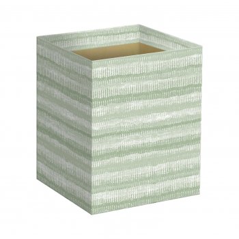 Cachepot Quadrado Trama 14,5cmx14,5cmx15,5cm 10pc Natural