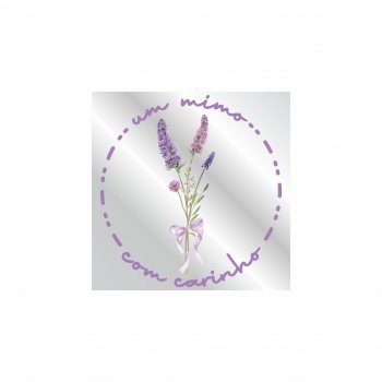 Etiqueta Adesiva Mascarada Lilac 7,5cmx7,5cm 1pç Lavanda