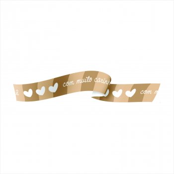 Fita Maxi PaperLook Encanto 16mmx50m Cáqui