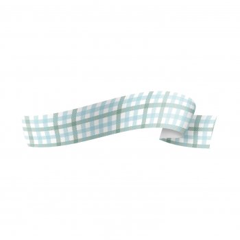 Fita Maxi PaperLook Mini Vichy 32mmx100m Cristal