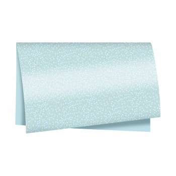 Poli Orvalho 49cmx69cm 50fls Azul Cristal
