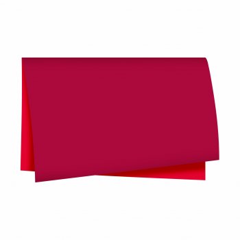Poli Sujinho Dupla Face 49cmx69cm 40fls Vermelho/Cherry