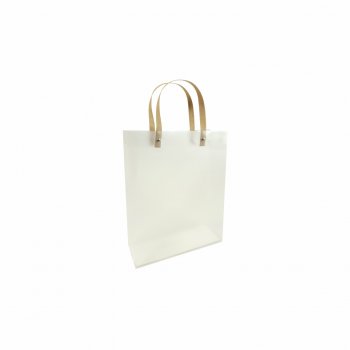 Sacola PVC com Alça 13cmx15cmx7cm 1pç Incolor