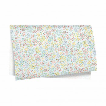 Papel Colmeia Kraft Liberty 49cmx49cm 20fls Multicor