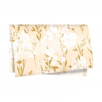 Poli 400 Acetinado Essenza 58cmx58cm 20fls Barbante/Ouro