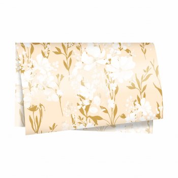 Poli 400 Acetinado Tipo Coreano Essenza 58cmx58cm 20fls Barbante/Ouro