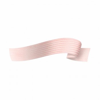 Fita Organza Listrada 22mmx10mts Rosa