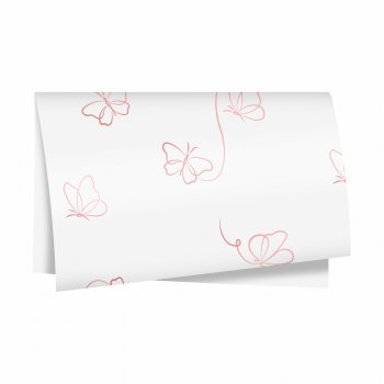 Poli 400 Acetinado Coreano Fly 58cmx58cm 20fls Rosé Metálico