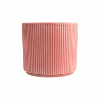 Vaso Cerâmica Lume 15,4cmx13,8cm 1pç Rosê