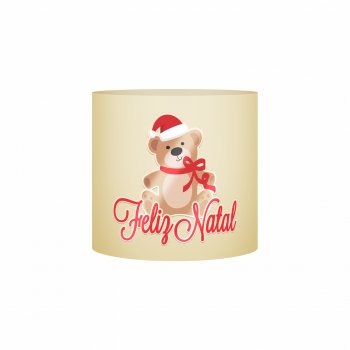Cachepot Acrílico Frozen O Natal Chegou Pote 11 Barbante