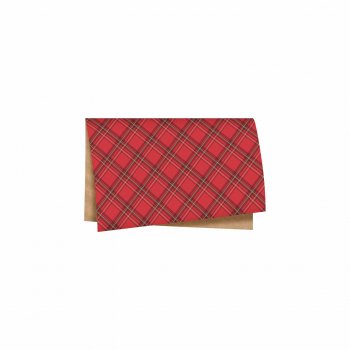 Papel Kraft Tradição De Natal 68cmx79cm 25fls Vermelho