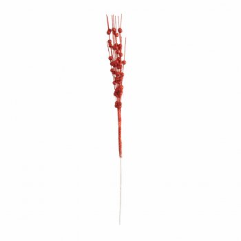Haste Bolinhas 40cm FG31 Vermelha