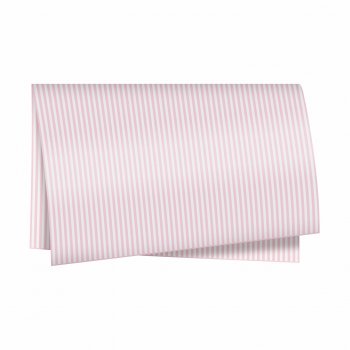Poli 400 Acetinado Tipo Coreano Listras 58cmx58cm 20fls Rosa Pétala