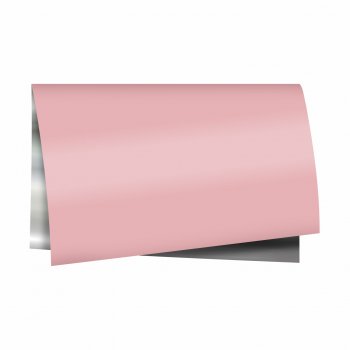 Poli Páscoa Metalizado Liso 69cmx89cm 25fls Rosé Metalico