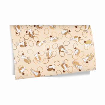 Poli Páscoa Perolado Carinho e Docinho 69cmx89cm 25fls Barbante