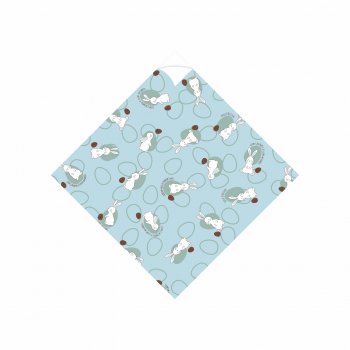 Saco p/ Ovo Pratik Perolado Carinho e Docinho 35cmx35cm 25fls Cristal