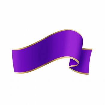 Fita Coroa 100mmx50m Roxo/Ouro