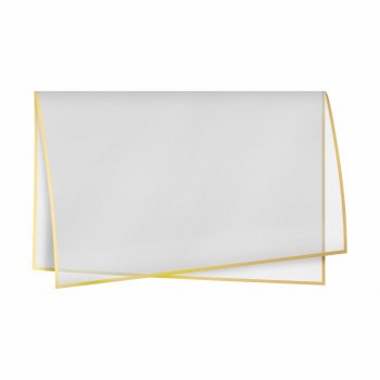 Poli 400  Coreano Lumiere 57cmx57cm 20fls Incolor/Ouro