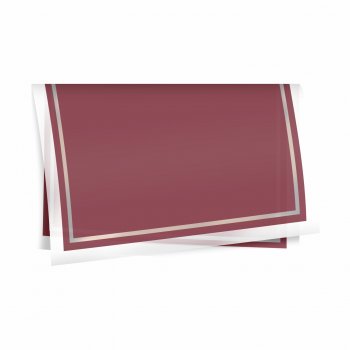 Poli 500 Acetinado Coreano Harmony 57cmx57cm 20fls Merlot