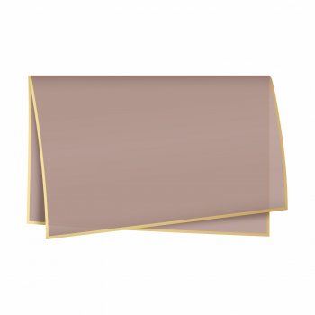 Poli 500 Acetinado Coreano Duo Classic 56cmx56cm 20fls Rosa Antigo